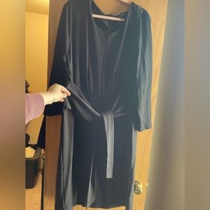 Eloquii long sleeve tie front dress size 26